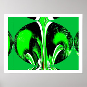Grün werden poster