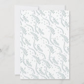 Grün Wünsche und Ratschläge Karte (Rückseite)