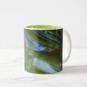 GrünAbstrakt Zweifarbige Tasse (VorderseiteRechts)