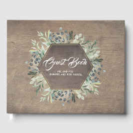 Grünanlagen Rustikale Hochzeit Gästebuch