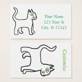 Grünauge Katzenschnecke (Vorne & Hinten)