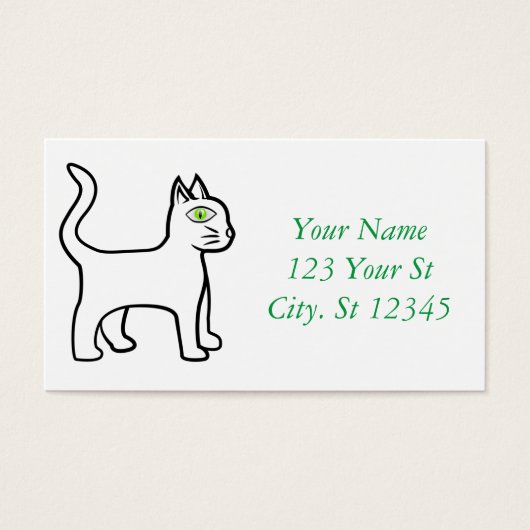 Grünauge Katzenschnecke (Vorderseite)