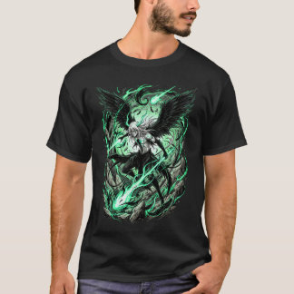 Grünäugiger blasser Espada Cuarta Arrancar Resurre T-Shirt