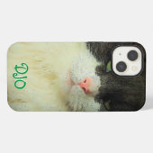 Grünäugiges Katzen Case-Mate iPhone Case Hülle (Rückseite (Horizontal))