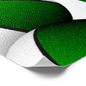 Grünbällchen Kindergeburtstag Party Empfang Poster (Ecke)