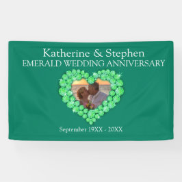 Grünbanner für Smarald Wedding Banner