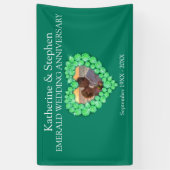 Grünbanner für Smarald Wedding Banner (Vertikal)