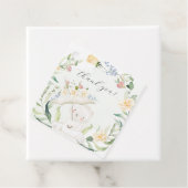 Grünbärengeschlecht - Neutral-Gelb-Babydusche Geschenkanhänger (Beispiel)