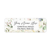 Grünbärenweibchen Neutral Floral Baby Dusche (Vorne)