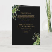 Grünbeerdenkliche Reihenfolge Programm (Rückseite)