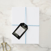 Grünbeerdenkmal Saatpacket Foto Geschenkanhänger (Mit Garn)