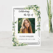 Grünbeerdigung, Dienstorden des geflochtenen Progr Programm (Vorderseite)