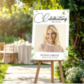 Grünbeerdigung Foto-Memorial Begrüßungszeichen Poster