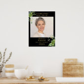 Grünbeerdigung zum Foto des Lebens Poster (Küche)