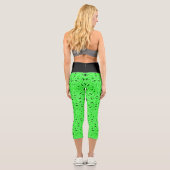 Grünbeleuchtung Capri Leggings (Rückseite)
