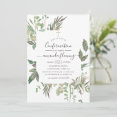 Grünbestätigung Einladung (Stehend Vorderseite)