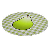 Grünbirne Schneidebrett (Ecke)