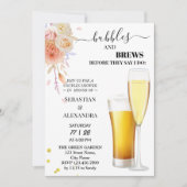 Grünblasen und Brausekupf Dusche Einladung (Vorderseite)