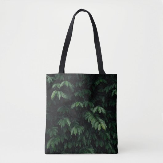 GRÜNBLÄTTERIGER BAUM TASCHE (Vorderseite)