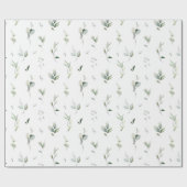 Grünblätterpapier Geschenkpapier (Flach)