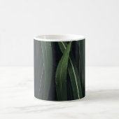 GRÜNBLÄTTRIGE PFLANZE KAFFEETASSE (Mittel)