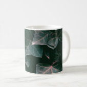 GRÜNBLÄTTRIGE PFLANZE KAFFEETASSE (VorderseiteRechts)