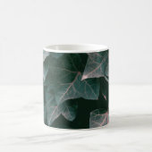 GRÜNBLÄTTRIGE PFLANZE KAFFEETASSE (Mittel)