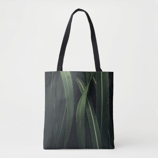 GRÜNBLÄTTRIGE PFLANZE TASCHE (Vorderseite)