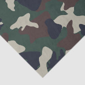 Grünbraune Camouflage Seidenpapier (Ausschnitt)