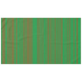 Grünbraune Streifen Tischdecke (Vorderseite (Horizontal))