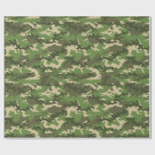 Grünbuch 2 Camouflage - Umpackpapier für Camouflag Geschenkpapier (Flach)