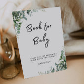 Grünbuch für Baby-Zeichen, Babydusche Einladung