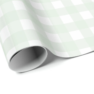 Grünbuch Gingham Wrapping Geschenkpapier