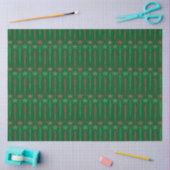 Grünbuch "Mid Mod Icicles" Seidenpapier (Basteln)