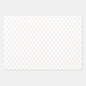 Grünbuch und Beige-Umschlagpapier | Elegante Weihn Geschenkpapier Set (Vorderseite 2)