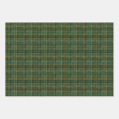 Grünbuch und Kariertes Umschlagpapier für Gold Geschenkpapier Set (Vorderseite 3)