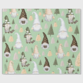 Grünbuch zu Wintergärten Geschenkpapier (Flach)
