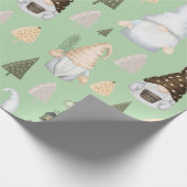 Grünbuch zu Wintergärten Geschenkpapier (Ecke)