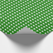 Grünbuch zum Hahnentrittmuster Geschenkpapier (Ecke)
