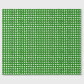 Grünbuch zum Hahnentrittmuster Geschenkpapier (Flach)