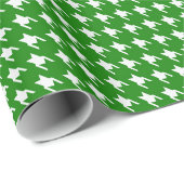 Grünbuch zum Hahnentrittmuster Geschenkpapier (Rolleneckpunkt)