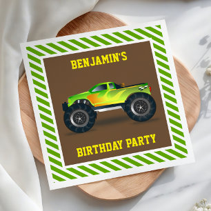 Grünbuch zum Party des Kindergeburtstags "Grüne Mo Serviette