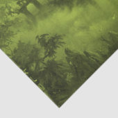 Grünbuch zum Thema "asiatische Pagoda-Gewebe" Seidenpapier (Ausschnitt)