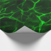 Grünbuch zum Thema "Grüne schwarze Energie" Geschenkpapier (Ecke)