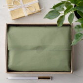 Grünbuch zum Thema "Moss Green Tissue" Seidenpapier (Geschenk)