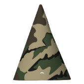 Grünbuch zur Camouflage Party Hass Partyhütchen (Rechts)