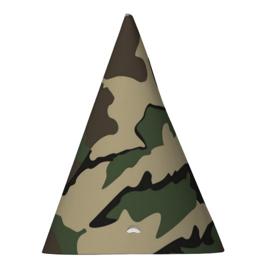Grünbuch zur Camouflage Party Hass Partyhütchen (Rechts)
