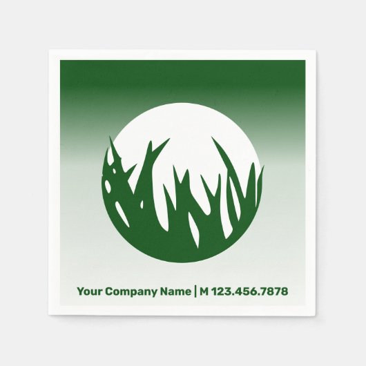 Grünbuch zur Förderung der Pflegedienste Serviette (Vorderseite)