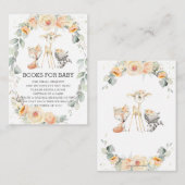 Grünbücher für Kleinkinder aus Holz Begleitkarte (Vorne/Hinten)