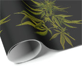 Grünbücher für Personalisiertes schwarzes Umschlag Geschenkpapier (Rolleneckpunkt)